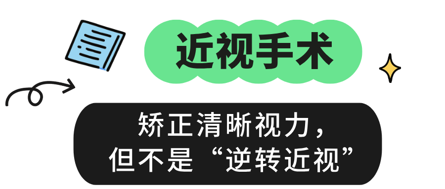 副标题-近视只能依靠矫正