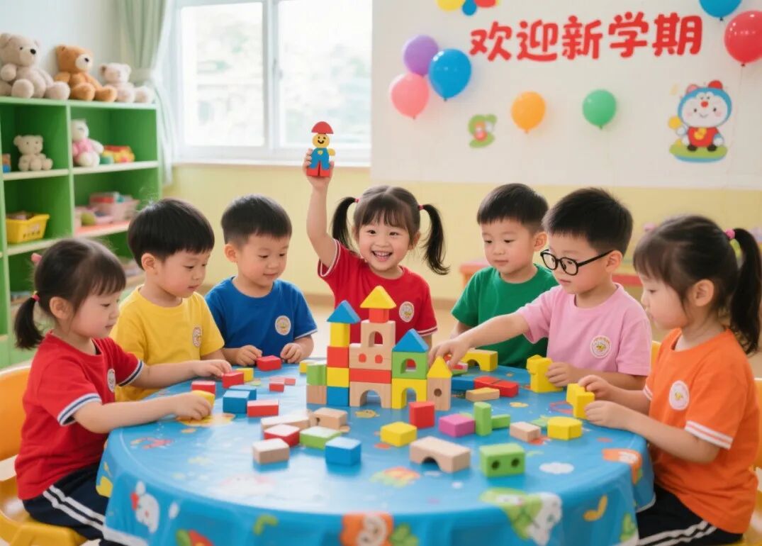 AI制图-幼儿园新学期