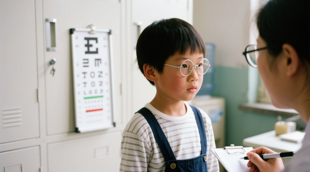 AI制图-儿童眼检查