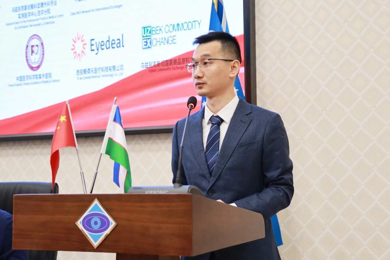 华厦眼科医院集团公益部负责人陈健