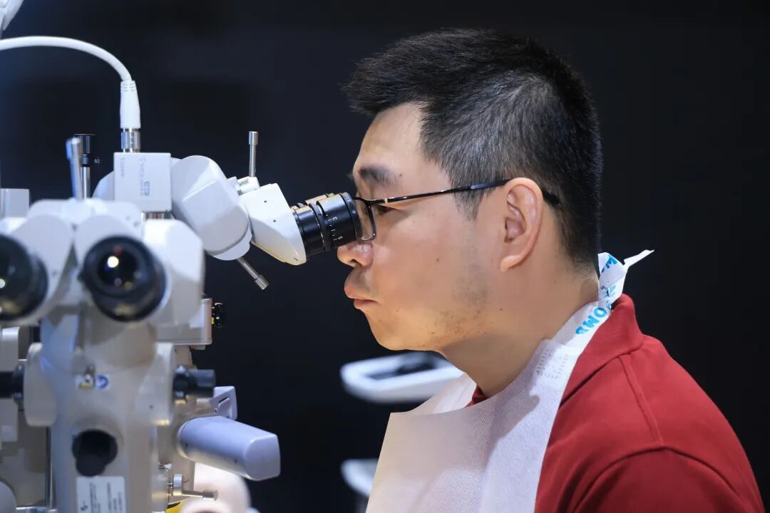 陈志义医生从备赛阶段便全力以赴