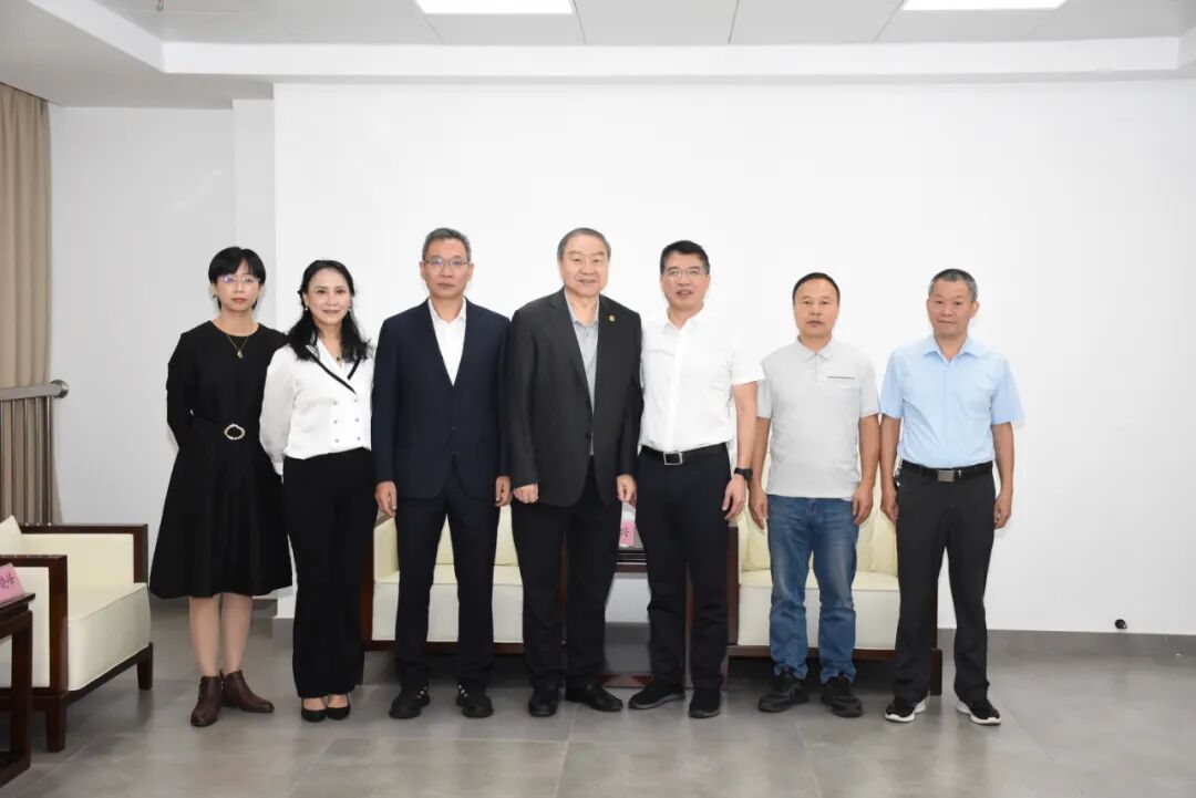 漳州市科学技术协会领导一行会见了赵堪兴院士