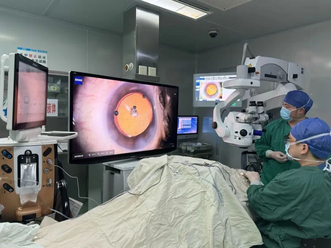 在3D同轴光照可视化技术下进行手术