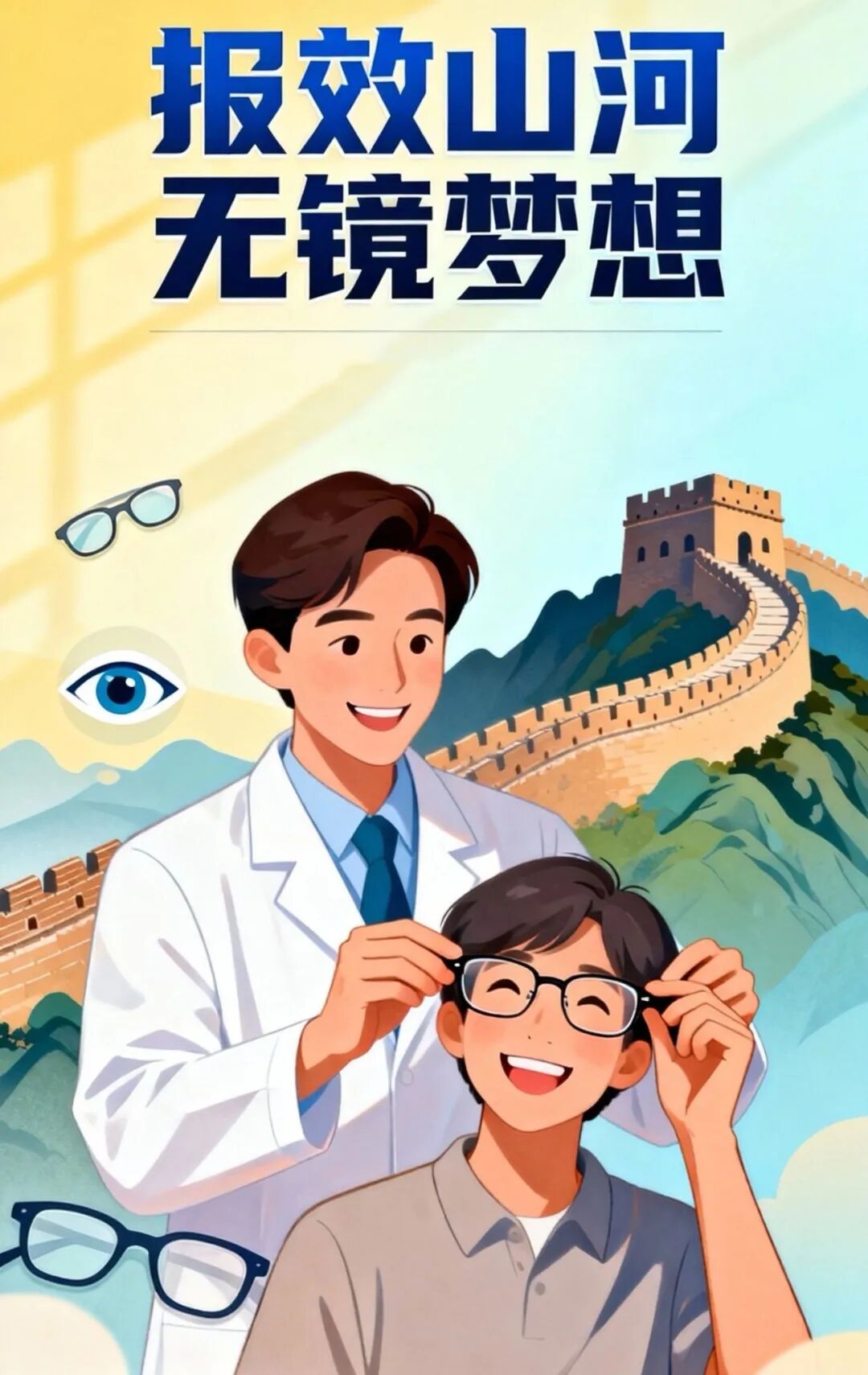 报效山河无镜梦想,AI侵删